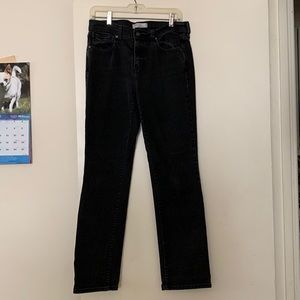 Levi’s 505 women’s black jeans size 8M.